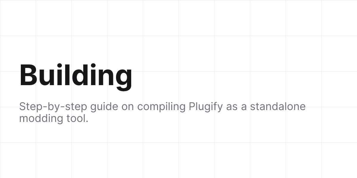 Building - plugify
